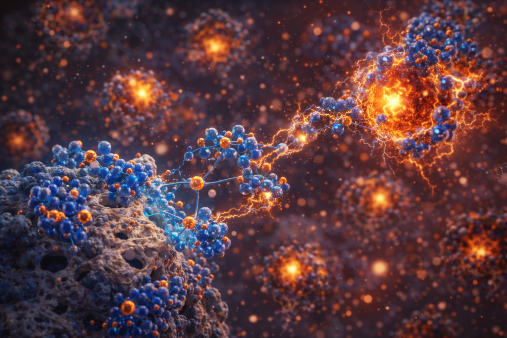 Phosphorylated chitosan neutralizing ROS molecules